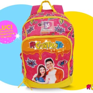 Zaino Dream MeControTe-Rosa e Giallo -con luci