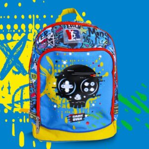 ZAINO DREAM CON LUCI YOUNG PEOPLE – SKULL AZZURRO